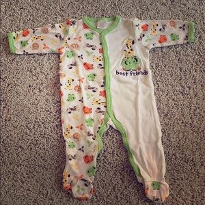 Babyworks Baby Boy Footie Pajamas Size 3-6 Months